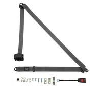 Anteriore Automatico Sedile Cintura per Porsche 356 B Coupe 1959-1961 Grigio