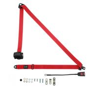 Anteriore Automatico Sedile Cintura per Simca 1100 Berlina 1967-1985 Rosso