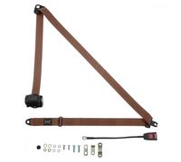 Anteriore Automatico Sedile Cintura per Simca 1100 Estate 1967-1985 Beige