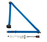 Anteriore Automatico Sedile Cintura per Volkswagen Golf Berlina 5dr 1992 A Blu