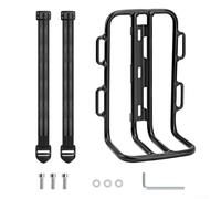 Anteriore Bici Alluminio 140x95mm per robusto Anteriore Bici | Lega alluminio robusta, design pressione, ideale viaggi lunghi, dimensioni compatte