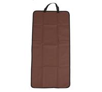 Anteriore Cane Retro Sedile Copertina Animale Tampone Protezione Marrone 99x49cm