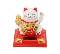 Anteriore Decorazione Scrivania Lucky Cat la Fortuna Solare che Saluta Beckoning