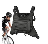 Anteriore - Design Pratico A Guscio Rigido, Gilet Da Corsa Nero Con | Capacità Di 2,5 Litri, Supporto Per Telefono A Raffreddamento Rapido, Borsa Sportiva In Materiale PU Traspirante | Custodia