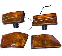 Anteriore e Indicatore Set 4 Px LML Stella Arancio Lente & Bulbi Vespa
