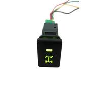 Anteriore e posteriore con pulsante di chiusura dello specchietto retrovisore elettrico a LED per auto, adatto per Toyota Camry Prius Corolla PRADO(Rear Diff Lock)