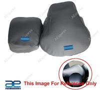 Anteriore e Posteriore Coprisedile Set Nero Per Royal Enfield Meteora 350 Cc