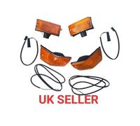 Anteriore e Posteriore Indicatore Set 4 Px LML Stella Arancione Lente per Vespa