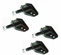 Anteriore e Posteriore Superiore Ammortizzatore Supporto 4 Unità per Willys Jeep