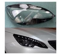 Anteriore Faro Copertura Auto Lampada Caso Lente Borsette Faro Anteriore Copertura Luce Caps Faro Paralume Per Peugeot Per 408 2014 2015 2016 2017 2018 FaroCopriobiettivo(Left)