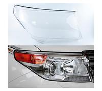 Anteriore Faro Copertura Auto Lampada Della Luce Borsette Faro Tappi Anteriore Custodia Trasparente Per Toyota Per Land Per Cruiser 2012 2013 2014 2015 FaroCopriobiettivo(Black Edge Right)