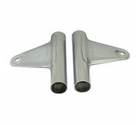 Anteriore Forcella Superiore Cover Luci Supporto Cromo Placcato Yamaha RX100 Rx