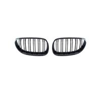 Anteriore Griglia Radiatore Grill Per BMW E60 E61 Per M5 525i 528i 528xi 530i 2003-2008 2009 Griglie Sportive Anteriori A Doppio Rene Nere Lucide Griglia Del Cofano