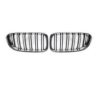 Anteriore Griglias Inferiore Griglia Anteriore A Doppia Linea, Griglia Sportiva Di Ricambio Per BMW Serie 6 F06 F12 F13, Cromata E Nera. Auto Centro Griglia