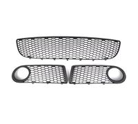 Anteriore Griglias Inferiore Griglia Ventilazione Inferiore Paraurti Anteriore Auto 1C0807683J Per VW Maggiolino Maggiolino Cabriolet 2006-2010 ABS Nero Auto Centro Griglia(3 piece grille)