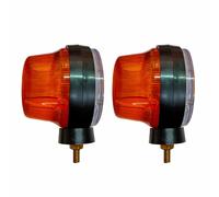 Anteriore Indicatore Lampada Set con Doppio Viso per Camion Trailer Cassone Ecc.