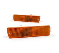 Anteriore Indicatore Set Arancione Grande Paraurti Per VW Golf MK2 90-92 Coppia