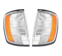 Anteriore Indicatore Set con Arancio Riflettore US Spec Mercedes Classe E W124