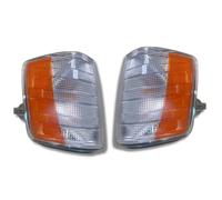 Anteriore Indicatore Set Trasparente US Spec Arancio Riflettore per Mercedes 190