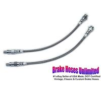 Anteriore Inossidabile Tubi Freno Chevrolet Bel Aria, 1955 1956 1957