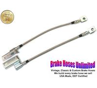 Anteriore Inossidabile Tubi Freno Ford Torino 1968 1969 1970 1971 - Disco