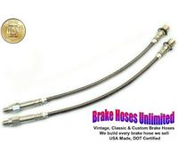 Anteriore Inossidabile Tubi Freno Ford Torino 1972 1973 1974 1975 1976