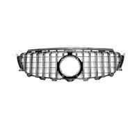 Anteriore Inserti Griglia Griglia Anteriore per Auto Griglia Superiore Paraurti Cofano Griglia Centrale per Benz per Classe E per W213 E200 Copertura(Argento)
