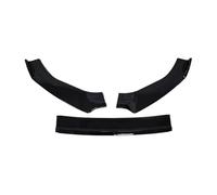 Anteriore Labbro paraurti 3 Pz Per A3 Per S-Line S3 8P Per FL 2008-2013 Lifting Auto Paraurti Anteriore Lip Spoiler Splitter Diffusore ABS Bodykit Tuning Spoiler Frontali(Gloss Black)