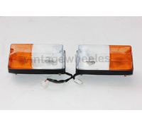 Anteriore Lato Sinistro e Destro Indicatore Flasher Parcheggio Luce Coppia Per