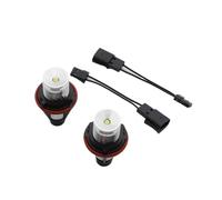 Anteriore Luce Per BMW E39 E53 E60 E61 E63 E64 E65 E66 E87 525 Angel Eyes Car LED Faro 1 Set 2 * 10W 20W Indicatore Bianco