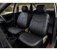 Anteriore Nero Coprisedili Auto Similpelle Resistente Protezioni Universale Cani