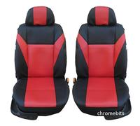 Anteriore Nero Rosso Similpelle Coprisedili Per BMW 1 3 5 7 X1 X3 X5 X6 Serie