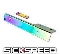 Anteriore Paraurti Targa Piastra Riposizionamento Supporto Sostegno Barrette Neo