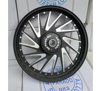 " Anteriore & Posteriore 16 Raggi Lega Ruota Cerchio Coppia " Per Reale Enfield