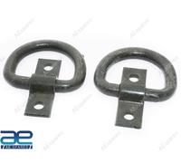 Anteriore Posteriore Paraurti Trazione Traino Ganci Supporto Set Per Willys Jeep