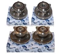Anteriore+Posteriore+Sinistro+Destro Ruota Mozzi + Cuscinetti per Mini Cooper