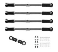 Anteriore Posteriore Tirante Servo Link In Acciaio Per Arrma Per Kraton Per Outcast BIG Per Rock 1/7 1/8 RC Auto Parti Aggiornamento RC Upgrade Parts