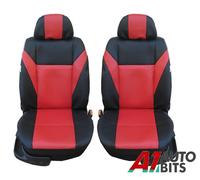 Anteriore Rosso Coprisedili Auto Similpelle Protezione Per BMW 1 3 5 X1 X3 X5 X6