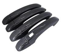 anteriore sinistro maniglia esterna Per Talisman Per SM6 2016-2022 Adesivo Decorativo Chiave Maniglia Per Portiera Auto In Fibra Di Carbonio Cromata(1 Button 4 Door)