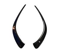 Anteriore Splitter Paraurti 2pcs Per CLA X118 180 200 220 260 C118 CLA35 Per AMG 2020-2023 2024 Auto Spoiler Splitter Canards Prese D'aria Paraurti Anteriore Labbro Spoiler Frontali(Gloss Black)