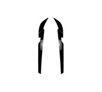 Anteriore Spoiler Per BMW Serie 5 G30 G31 G38 530i 530d 530e Per M550i Per M550d 2021 2022 2023 Fari Anteriori Con Sopracciglia Malvagie E Palpebre In ABS(Nero lucido)