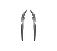 Anteriore Spoiler Per BMW Serie 5 G30 G31 G38 530i 530d 530e Per M550i Per M550d 2021 2022 2023 Fari Anteriori Con Sopracciglia Malvagie E Palpebre In ABS(Look in carbonio)