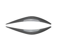Anteriore Spoiler Per Per Q50 Dal 2014 In Poi Palpebra Anteriore Per Fari Rivestimento Per Ciglia Adesivo Nero Lucido Esterno In ABS(Look in carbonio)