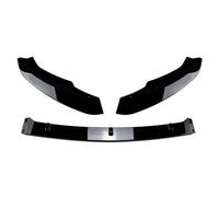 Anteriore Spoiler Per Skoda Per Superb B8 2016-2018 Auto Paraurti Anteriore Lip Splitter Diffusore Body Kit Spoiler Accessori 3 Pz Auto Spoiler Frontali(Nero lucido)