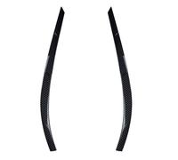 Anteriore Spoiler Per Tiguan Per MK1 2011-2016 Adesivi Per Auto Fari Anteriori Sopracciglia Anteriore Palpebra Copertura Accessori Fibra Di Carbonio(Look in carbonio)