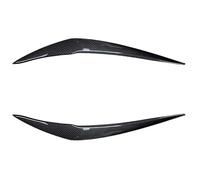 Anteriore Spoiler Sopracciglia Fari Anteriori Palpebra Lampada Luce Sopracciglia Carbonio Lucido Per BMW F20 F21 Serie 1 116i 118i 120i 125i Per M135i Per M140i(Look in carbonio)