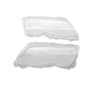 Anteriore Trasparent Paralume Copri Fari Anteriori Per Serie 3 E46 318i 320i 325i 4 Porte Berlina 2002 2003 2004 2005 Copri Fari Anteriori Faro Copertura Lente(1Pair)