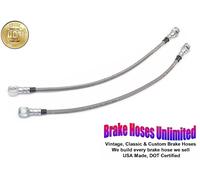 ANTERIORE TUBI FRENO INOX Chevrolet Camaro 1972 1973