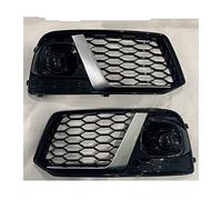Anteriori Griglie Griglia Copertura Per Fendinebbia Anteriore Car Styling Per Q5 2018-2021(Silver Fame)