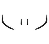 Anteriori Griglie Per Benz Classe C W206 C200 C260 Auto Labbro Anteriore Paraurti Spoiler Canards Splitter Lama Griglia Inferiore 2022 Fino Ad Up(A Carbon Look)